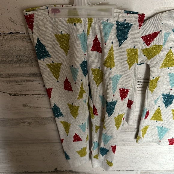 Carter’s Christmas Trees Baby Pajamas Size 12 Months NEW - Picture 4 of 7